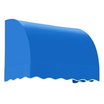 Awntech 3.38 Ft Savannah Waterfall Closed-Sides Awning Canopy (40.5in x 31in x 24in), Bright Blue