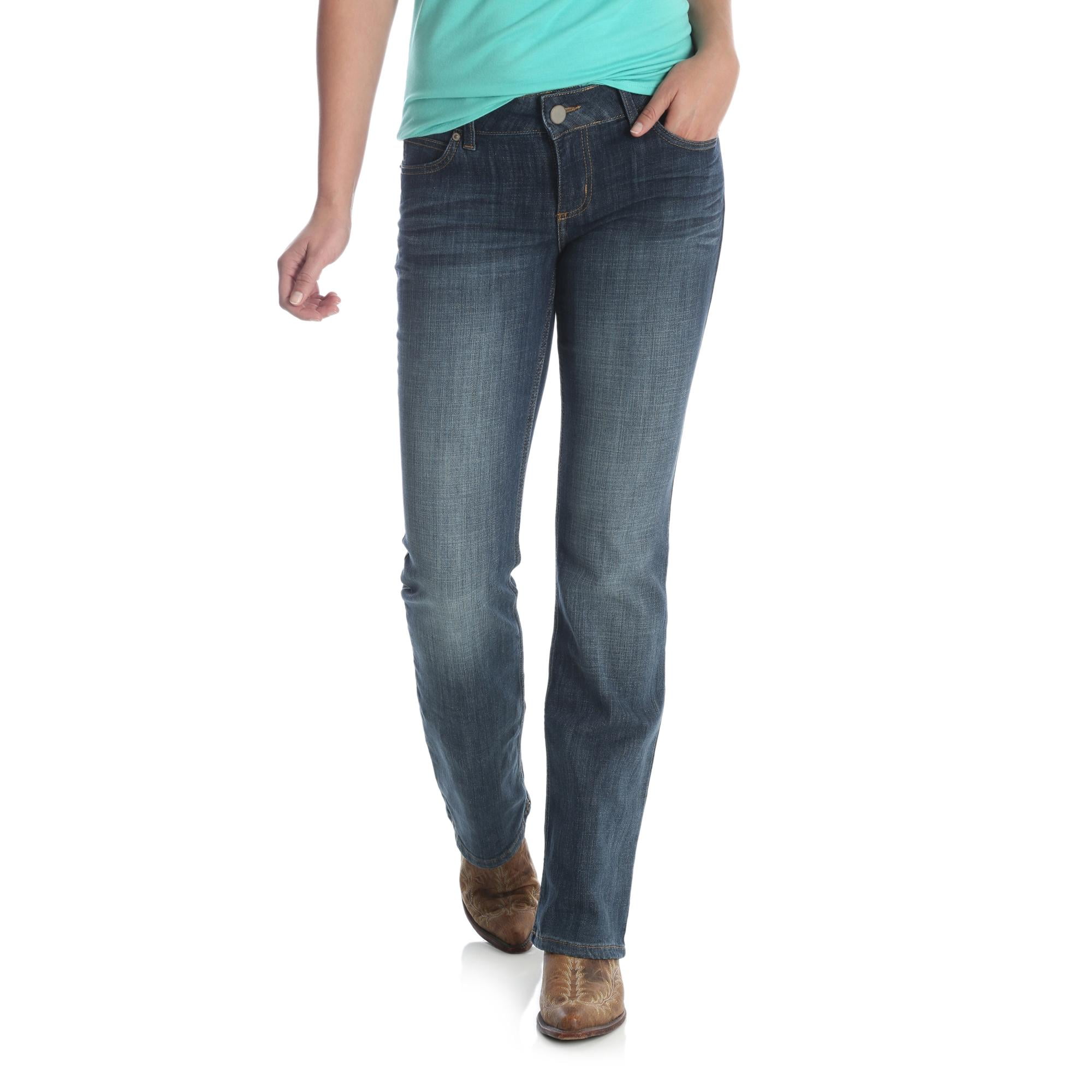 WRANGLER RETRO® 77MWZHT BLUE Slim Fit Boot Cut Jean 