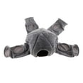 thumbnail image 2 of para animales pequeños, juguete de actividad para ejercicio de mascotas, tubo de juego de 4 vías para hámster gris Zulema Túnel de juego de animales pequeños, 2 of 8