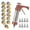 A7-Watermelon Red, variant on Cookie Press Gun & Cookie Maker Machine - Spritz Cookiepress Kit with 20 Discs & 4 Piping Tips | Cheese Press for Baking & Cake Decorating, Perfect for Thanksgiving Birthday Party