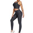 thumbnail image 6 of HAPIMO Savings Women's Yoga Pants High Waist Camouflage Print Pocket Workout Pants Hip Lift Tights Stretch Athletic Slimming Running Yoga Leggings for Women Dark Gray L, 6 of 9