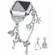 thumbnail image 1 of Chenchen Band Compatible with Apple Watch 38mm 40mm 41mm 42mm 44mm 45mm 46mm, Bling Strap with Glitter Case Built-in Screen Protector, Interchangeable Charms Dressy Bracelet for Women, 1 of 1