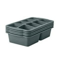 thumbnail image 5 of MIU Silicone Freezer Trays with Lids, 5-Pack – Flexible BPA-Free Silicone Freezing Molds for Meal Prep, Baby Food, Sauce & Herb Storage, Stackable Freezer Containers, 5 of 7
