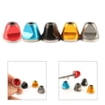 thumbnail image 2 of Splihome Bicycle Quick-Release Rod Nut M5 Screw Anti-Slip Nut Aluminum Alloy Nut Silver, 2 of 8