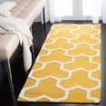 thumbnail image 3 of SAFAVIEH Cambridge CAM146Q Handmade Gold / Ivory Rug, 3 of 9