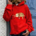 thumbnail image 1 of Pntutb invierno mujer Casual manga larga tops señoras estampado pulóver sudadera blusa Pntutb Pntutb-3220, 1 of 6