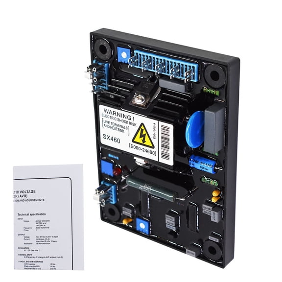 PET-U 5Pcs Sx460 AVR Automatic Voltage Volt Regulator Replacement For Generator