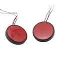 thumbnail image 2 of TopOne 1 Pair Of Led Brake Stop Warning Reflector Light Round Rear Tail Lamp Turn Signal Light For Car Electric Trucks Motorcycles, 2 of 8