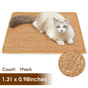 Wekvgz Scratch Pad, Durable Sisal Cats Scratcher, Scratchers for Indoor Cats Grinding Claws and Protecting Furniture