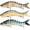 A1-5.5，0.7oz, variant on Fishing Lures for Bass Trout, Multi Jointed Swimbaits Bionic Swimming , Slow Sinking Crankbaits Bass Lures Freshwater Saltwater Fishing Gear