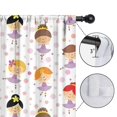 thumbnail image 4 of Blackout Kids Curtains,Ballet Princess Girls Pattern Childrens Insulated Curtains Set Of 2,Bedroom Essentials,Toddler Room Decor 52"x84", 4 of 5