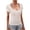 White, variant on Fesfesfes Running Clothes for Womens Fashion Long Sleeves Round Neck Solid Color Loose Tops Blouse Knitted Sweater Business Casual Tops for Women M(US:6)