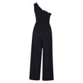 thumbnail image 6 of HUPOM Goth Pants Cargo Pants Pleated High Waist Rise Long Straight-Leg Black L, 6 of 6