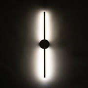 Ozarke Energy Efficient LED Black Wall Sconce