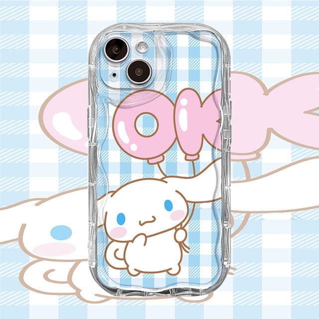 Creamy Texture Phone Case For Apple iPhone 13 15 Plus 14 Pro Max 12 Mini 11 7 8 SE XR X XS 6 6S Cover Cartoon Cute Cinnamoroll FGS