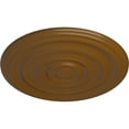 thumbnail image 3 of 29 1/8"OD x 1 1/2"P Carton Smooth Ceiling Medallion (Fits Canopies up to 9 1/8"), Hand-Painted Smokey Topaz, 3 of 6