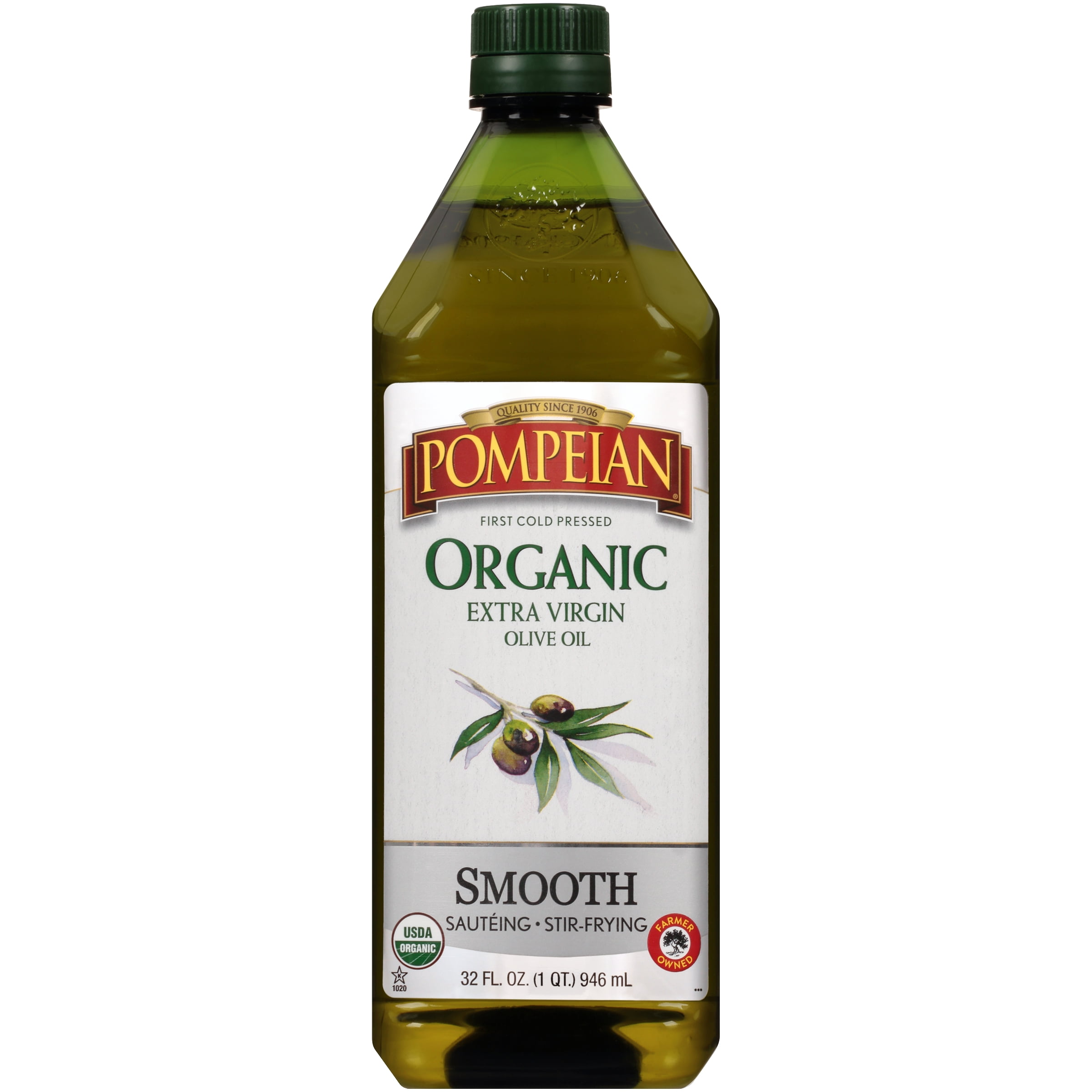 Pompeian Organic Smooth Extra Virgin Olive Oil 32 fl oz