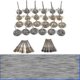 thumbnail image 3 of Garosa Juego de Cepillos para Pulir Latón de 36 Piezas Juego de Cepillos de Alambre para Herramientas de Taladro Kit Completo de Perforación de Alambre de Acero Inoxidable Rotativo, 3 of 3