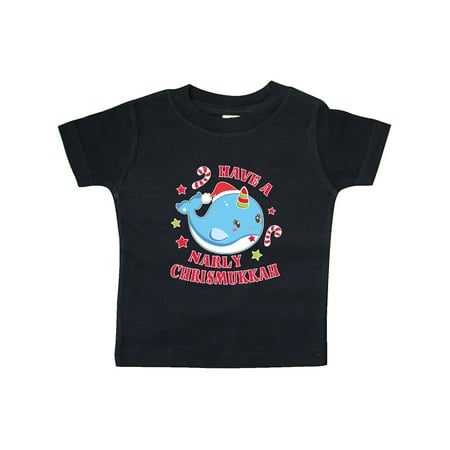 

Inktastic Have a Narly Chrismukkah with Cute Narwhal and Candy Canes Gift Baby Boy or Baby Girl T-Shirt
