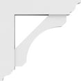 thumbnail image 3 of 3"W x 14"D x 14"H Standard Legacy Architectural Grade PVC Bracket With Traditional Ends, 3 of 8