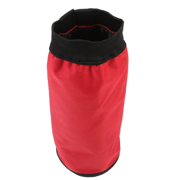 SOPOTUTU Red Drumstick Bag, Oxford Storage Case for Percussion Accessories, Portable and Protective Holder
