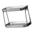 thumbnail image 4 of Countertop Cosmetic Organizer, Clear Cosmetic Rack Double Layer Exquisite Detachable  for Dressing Table for Bedroom Transparent Color,Smoke Gray,Dark Brown, 4 of 8