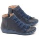 thumbnail image 5 of Xihbxyly Zapato Plano Informal de Cuero con Cordones y Cremallera Lateral para Mujer, Punta Redonda, 5 of 5
