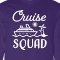 thumbnail image 4 of Inktastic Cruise Squad with Vector Cruise Ship and Palm Trees Long Sleeve T-Shirt, 4 of 5