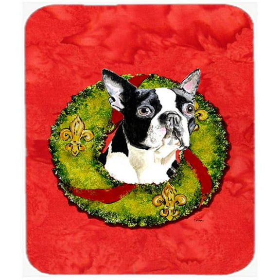Boston Terrier Mouse Pad, Hot Pad Or Trivet