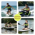 thumbnail image 4 of Life Jacket Jet Ski Kite Surfing Wakesurf Neoprene Assistance Buoyancy Comp Impact Vest, 4 of 12