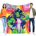 thumbnail image 1 of She-Hulk anti-pilling, suave, ligera, esponjosa y acogedora de lujo para hogar y cocina – Perfecta para niños y adultos,50X70cm, 1 of 6
