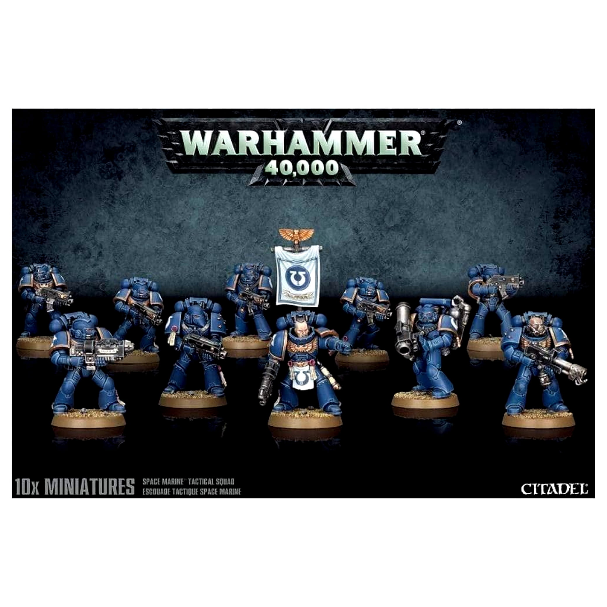 Games Workshop GW4807 Warhammer 40K Space Marines: Tactical Squad