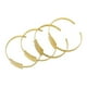 thumbnail image 5 of Brazalete de latón Sunnimix 4 Piezas Cuadrado, 5 of 8