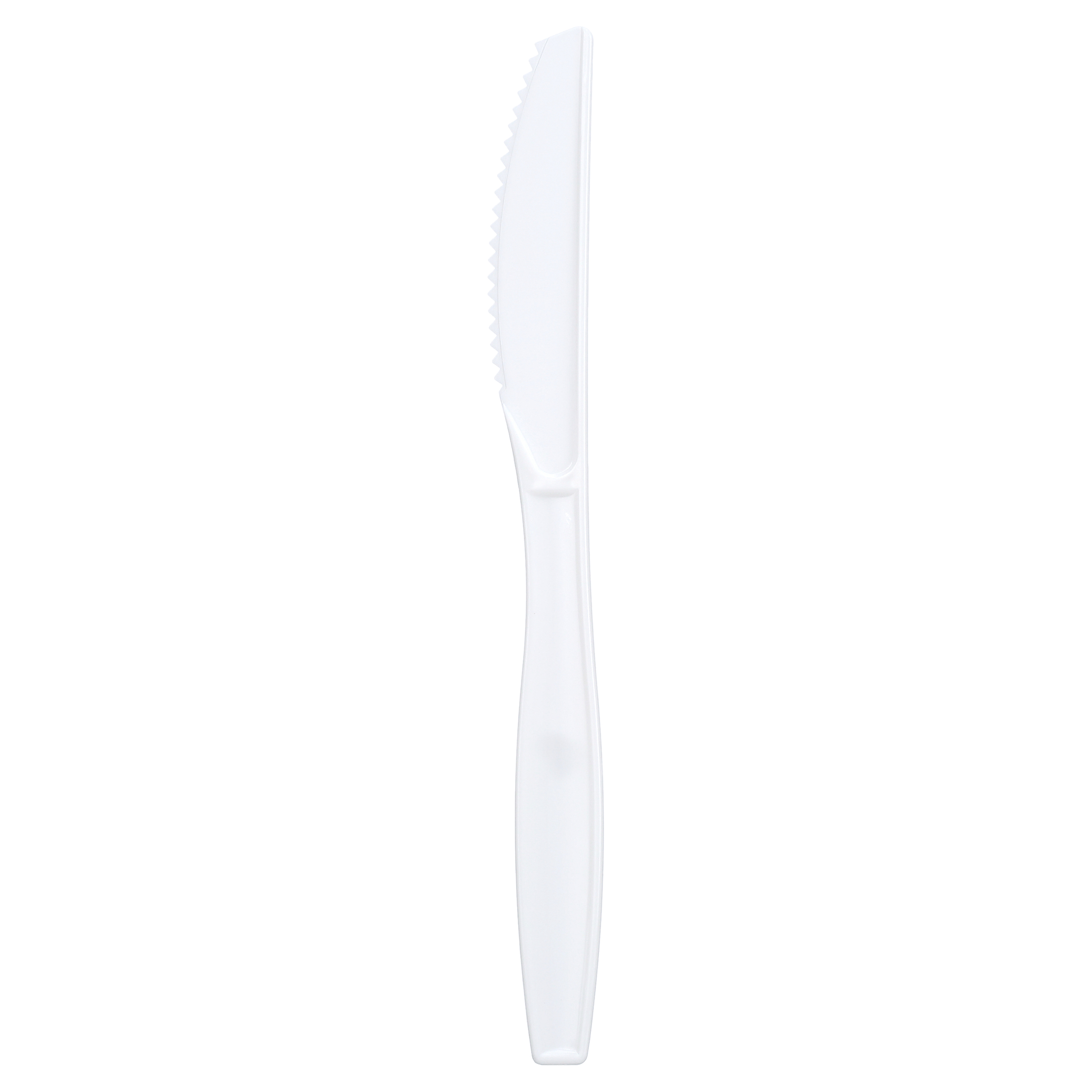 EDI White Disposable Plastic Cutlery Set, 210 Count photo 5
