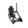 thumbnail image 2 of Simulador de Carreras Gamer Psr Asiento Base Monitor (Blanco), 2 of 4