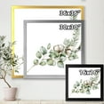 thumbnail image 4 of Designart 'Eucalyptus Branches With Christmas Bouquet' Traditional Framed Art Print, 4 of 4
