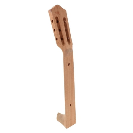 Niceauty Wooden Guitar Neck with Fingerboard and Headstock for Acoustic and Classical Guitar