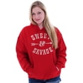 thumbnail image 3 of Sweet Savage Cute Sassy Attitude Women Plus Size Hoodie Brisco Brands 2X, 3 of 4