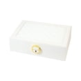 thumbnail image 1 of Organizador de Joyero de viaje Sunnimix, Soporte de almacenamiento de joyas, Bandeja desmontable, Blanco, 1 of 7