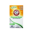 thumbnail image 2 of Arm & Hammer Fabric Softener Dryer Sheets, Free of Perfumes & Dyes , Fresh'n Soft , 100 Count - 6 Pack, 2 of 5