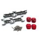 thumbnail image 1 of Metal Front and Rear Bridge Axle Housing Case for MN D90 D91 MN99 MN99S 1/12 RC Car Upgrade Parts Ac, 1 of 5