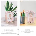 thumbnail image 4 of CRAFTHROU Creative Photo Frame Pink Bamboo Growth Progress Recording 1Set, 4 of 4