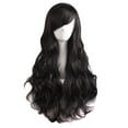 thumbnail image 1 of LinYooLi 28 Pouces/70 cm Perruque Synthétique Cheveux Longs Bouclés (Brun Blond Mélangé), 1 of 3