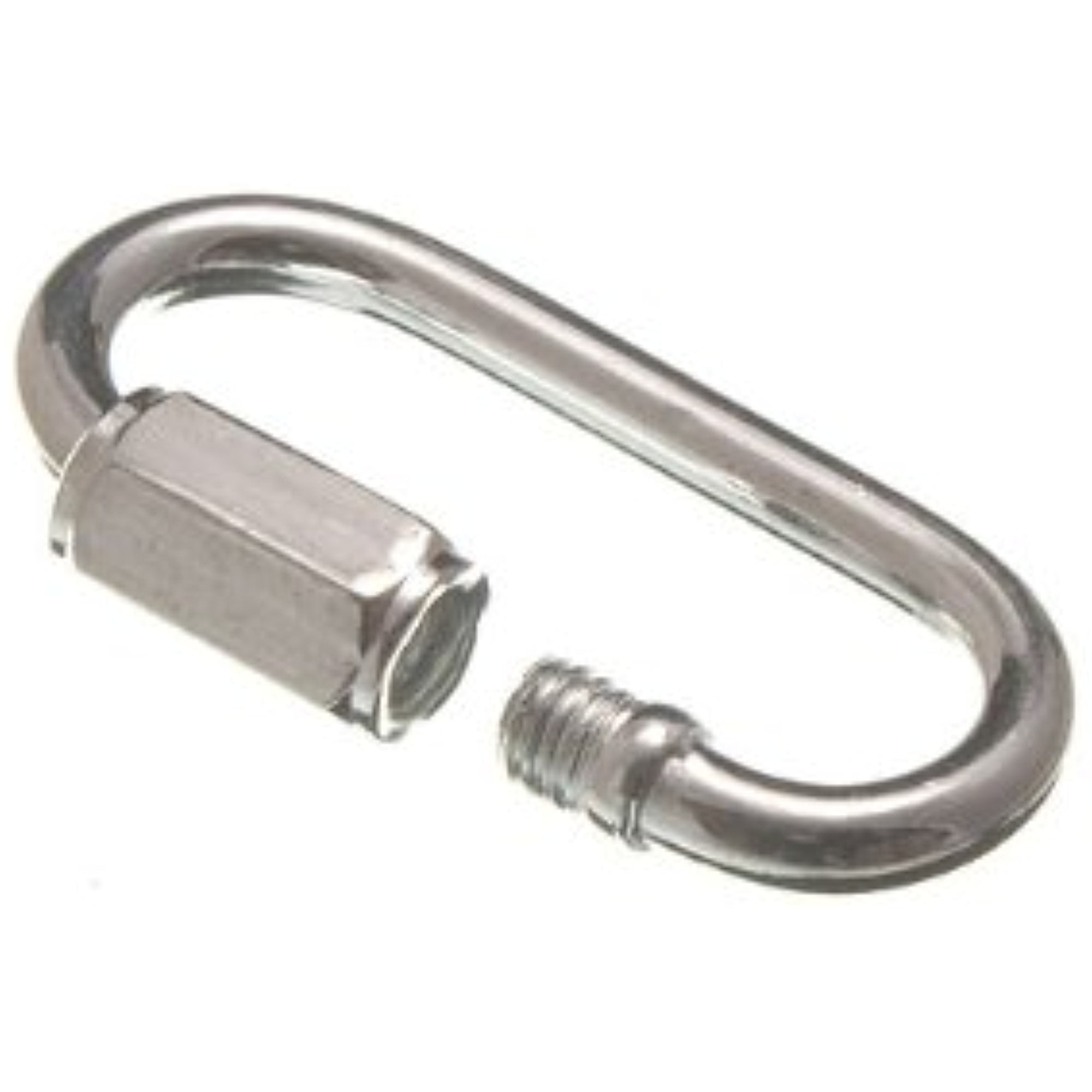 Quick Link with ENLARGED OPENING Galvanised Chain Repair Extender Gym Screw Lock 
