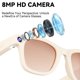thumbnail image 3 of Gafas inteligentes Zigtik con cámara de 8 MP y video 1080p, color marrón, 3 of 9