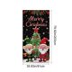 thumbnail image 3 of Decoraciones de Navidad Decoración de Puerta de Navidad de 6.66x2.99 Pies con Entrega de Regalo de Papá Noel, Fondo de la Atmósfera Festiva de la Fiesta Decoraciones de Navidad de Interior, 3 of 6