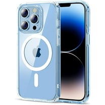 Transparent Clear Case for Apple iPhone 13 Pro Max Clear Magnetic Case, [Yellow Resistant] Slim Fit Shockproof Transparent Crystal Clear Magnetic Clear Case for Apple iPhone 13 Pro Max