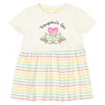 thumbnail image 3 of Inktastic Pawpaw's Girl Heart Flowers Girls Baby Dress, 3 of 5