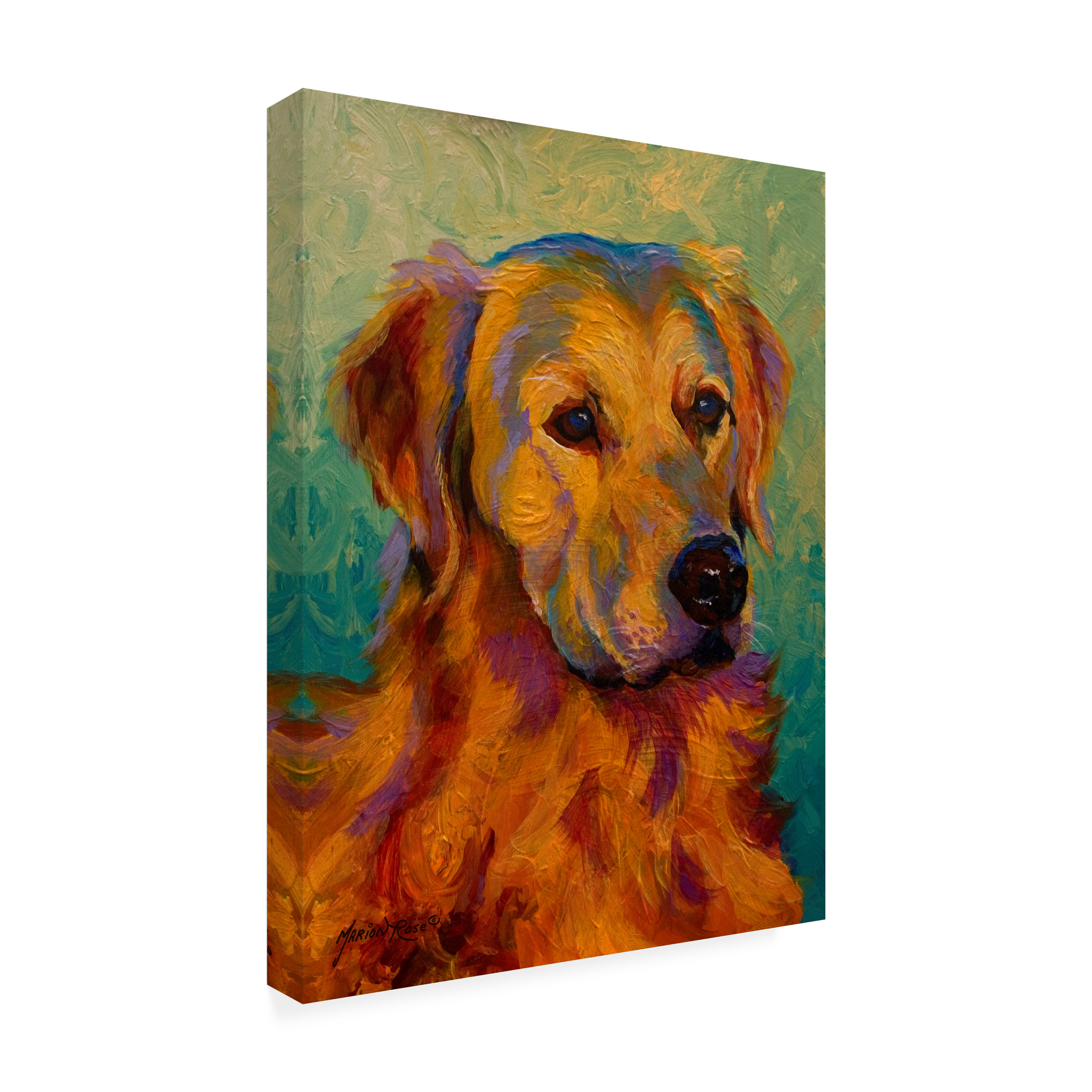 Marion Rose 'Den Retriever' Canvas Art