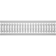 thumbnail image 5 of Ekena Millwork 38"H x 13'L Fiberthane Oxford Unassembled Balustrade Railing Kit, Style N (7 5/8" On-Center Spacing to Pass 4" Sphere Code), 5 of 6
